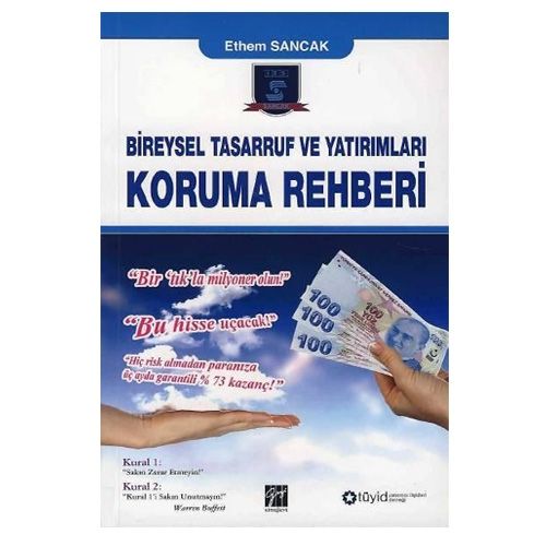 Bireysel Tasarruf ve Yatırımları Koruma Rehberi - Ethem Sancak