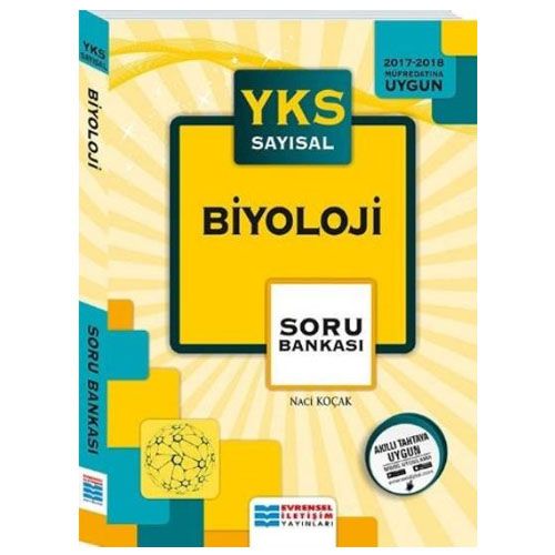 YKS Sayısal Biyoloji Soru Bankası - Evrensel İletişim Yayınları