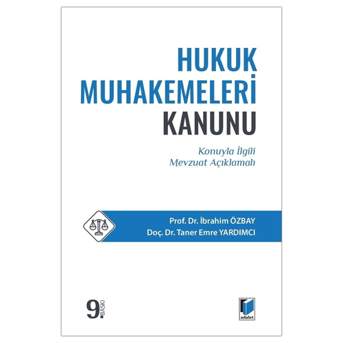 Hukuk Muhakemeleri Kanunu - İbrahim Özbay, Taner Emre Yardımcı