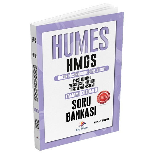 Humes HMGS Vergi Hukuku, Vergi Usul Hukuku, TVS Soru Bankası Dizgi Kitap Yayınları 2025