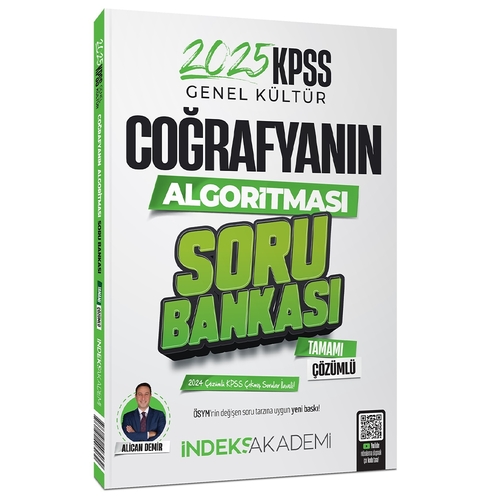 KPSS Coğrafyanın Algoritması Soru Bankası İndeks Akademi Yayınları 2025