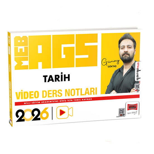 MEB AGS Öğretmen Adayları İçin Tarih Video Ders Notları Yargı Yayınları 2026