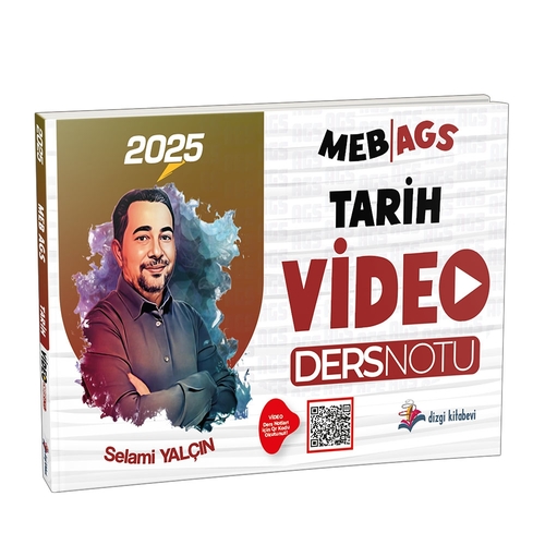 MEB AGS Tarih Video Ders Notları Dizgi Kitap Yayınları 2025