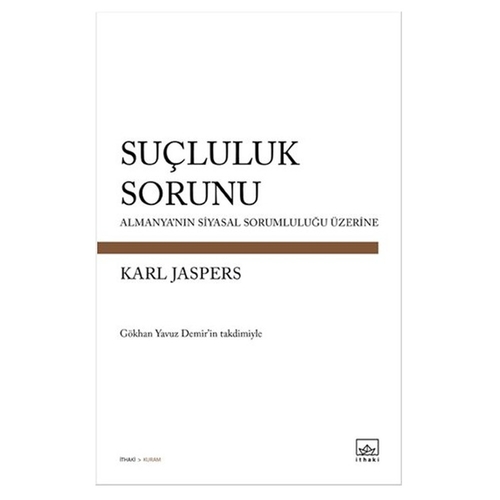 Suçluluk Sorunu - Karl Jaspers
