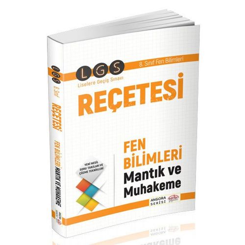 LGS Reçetesi Fen Bilimleri Mantık Muhakeme Editör Yayınları