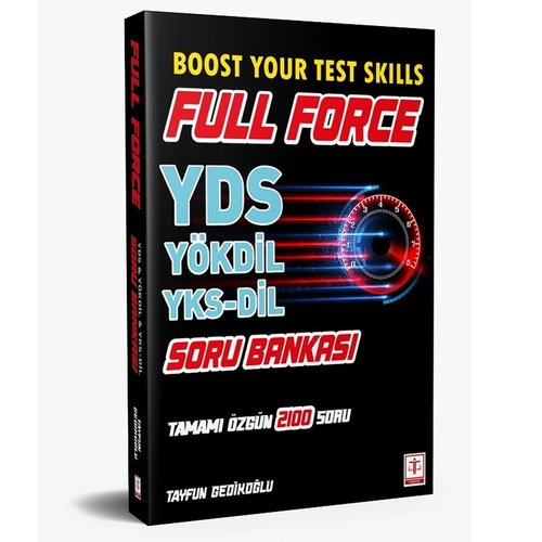 Full Force YDS YÖKDİL YKS-Dil 2100 Soru Bankası - Tayfun Gedikoğlu