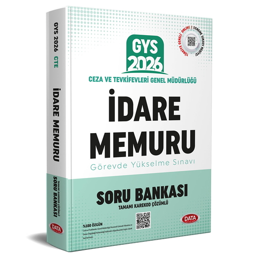 GYS Ceza ve Tevkifevleri İdare Memuru Soru Bankası Data Yayınları 2026