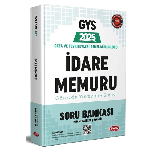 GYS Ceza ve Tevkifevleri İdare Memuru Soru Bankası Data Yayınları 2025