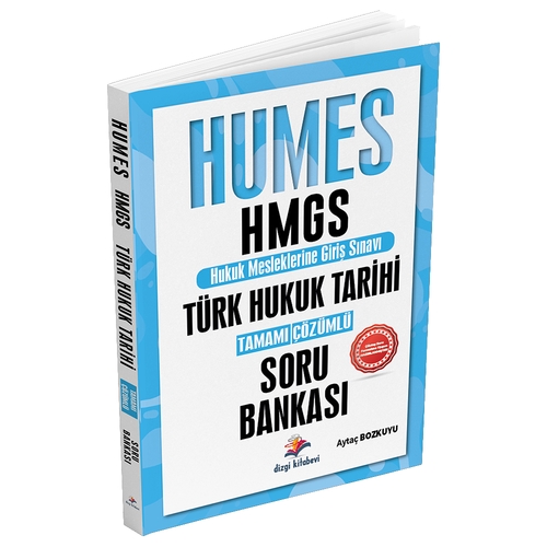 Humes HMGS Türk Hukuk Tarihi Soru Bankası Dizgi Kitap Yayınları 2025