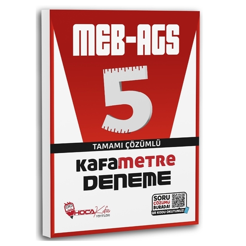 MEB AGS Kafametre Tamamı Çözümlü 5 Deneme Hoca Kafası Yayınları 2025