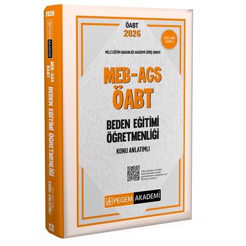 MEB AGS ÖABT Beden Eğitimi Öğretmenliği Konu Anlatımlı Pegem Akademi Yayınları 2026