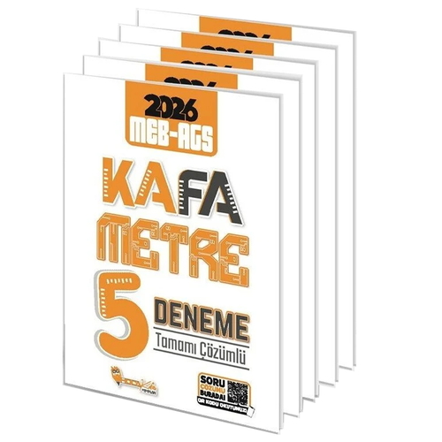 MEB AGS Tüm Dersler KAFAMETRE 5 Deneme Çözümlü Hoca Kafası Yayınları 2026