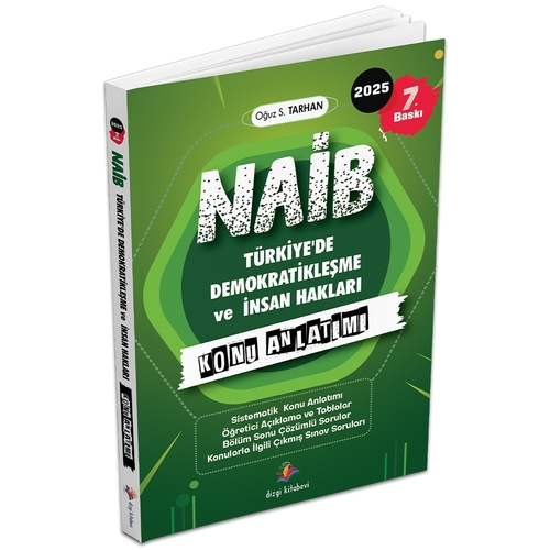 NAİB İnsan Hakları ve Demokratikleşme Konu Anlatımı Dizgi Kitap Yayınları 2025