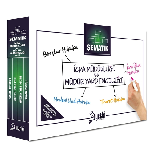 Şematik İcra Müdürlüğü ve Müdür Yardımcılığı Seti Yetki Yayınları 2026