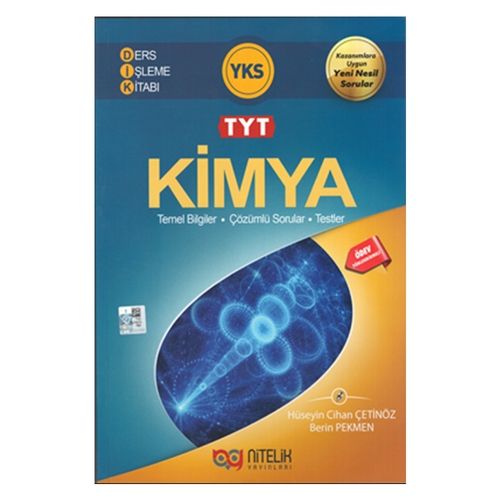 YKS TYT Kimya Ders İşleme Kitabı Nitelik Yayınları