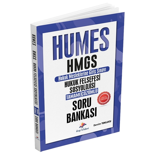 Humes HMGS Hukuk Felsefesi Sosyolojisi Soru Bankası Dizgi Kitap Yayınları 2025