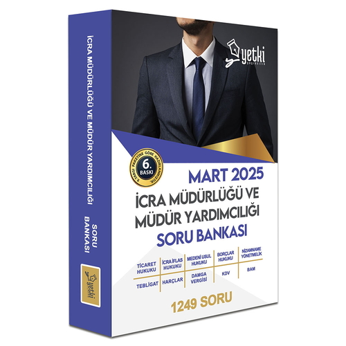 İcra Müdür ve Müdür Yardımcılığı Soru Bankası Yetki Yayınları 2025