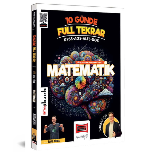 KPSS ALES DGS AGS 10 Günde Full Tekrar Matematik Video Çözümlü ve Konu Özetli  Yargı Yayınları 2026