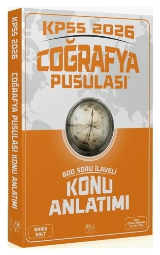 KPSS Coğrafyanın Pusulası Konu Anlatımlı CBA Yayınları 2026