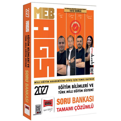MEB AGS Eğitim Bilimleri ve Türk Milli Eğitim Sistemi Tamamı Çözümlü Soru Bankası Yargı Yayınları 2027