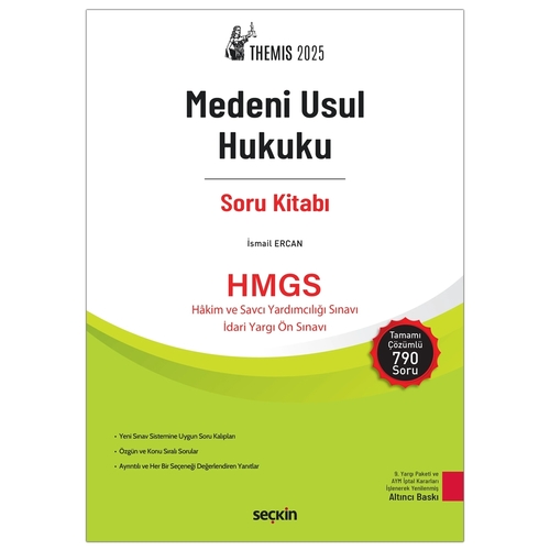 THEMIS Medeni Usul Hukuku Soru Kitabı - İsmail Ercan 2025