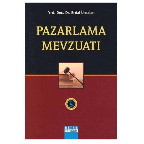 Pazarlama Mevzuatı - Erdal Ünsalan