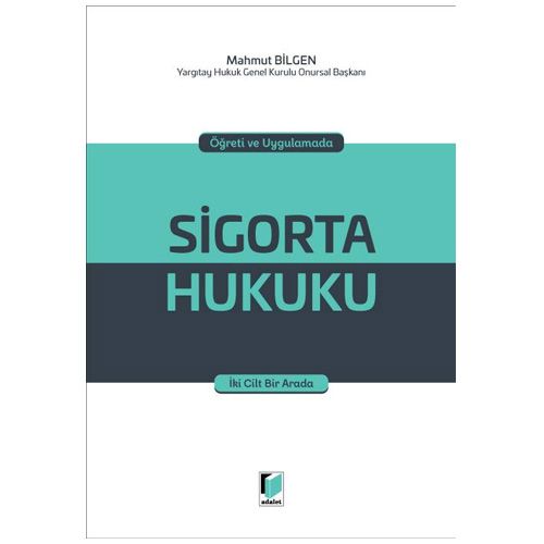 Sigorta Hukuku İki Cilt- Mahmut Bilgen