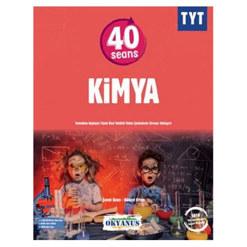 TYT 40 Seansta Kimya Konu Anlatımı Soru Bankası Okyanus Yayınları