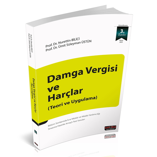 Damga Vergisi ve Harçlar - Nurettin Bilici, Ümit Süleyman Üstün