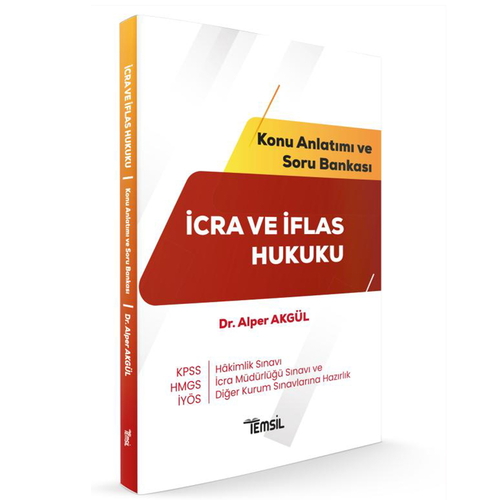 İcra ve İflas Hukuku Konu Anlatımı ve Soru Bankası Temsil Kitap Yayınları 2025