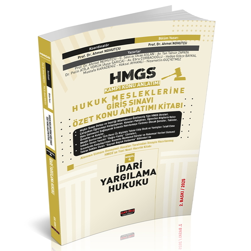 Kelepir Ürün İadesizdir - HMGS Kampı Özet Konu Anlatımı İdari Yargılama Hukuku Savaş Yayınları 2025