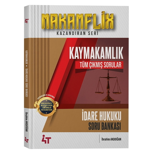 MAKAMFLİX Kaymakamlık İdare Hukuku Tüm Çıkmış Sorular Soru Bankası 4T Yayınları 2026
