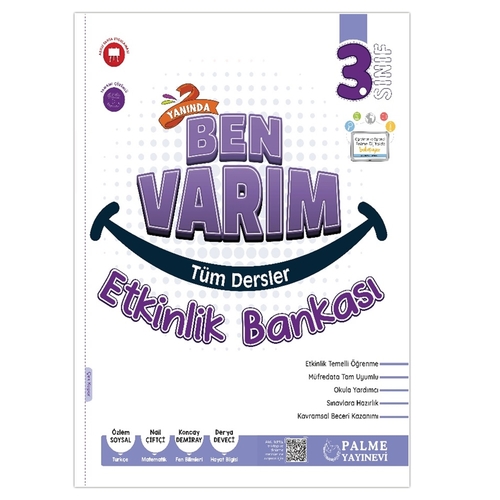 3. Sınıf Yanında Ben Varım Tüm Dersler Etkinlik Bankası Palme Yayınları