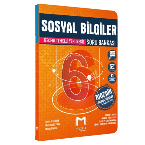 6. Sınıf Sosyal Bilgiler Soru Bankası Mozaik Yayınları