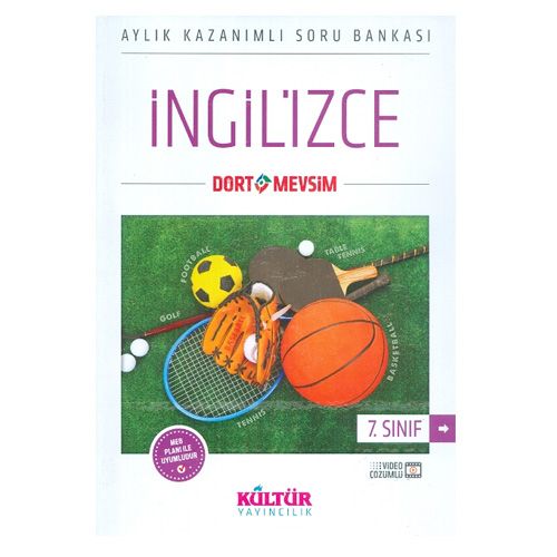 7. Sınıf İngilizce Soru Bankası Kültür Yayınları