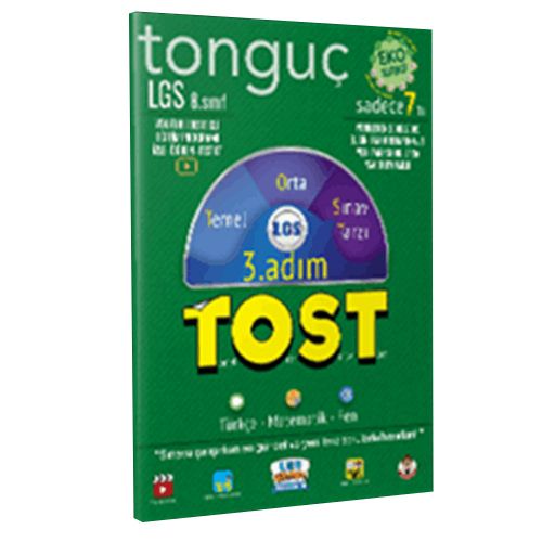 8. Sınıf LGS TOST 3. Adım Tonguç Akademi Yayınları