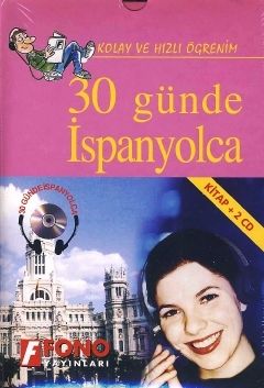 Kolay ve Hızlı Öğrenim 30 Günde İspanyolca Fono Yayınları