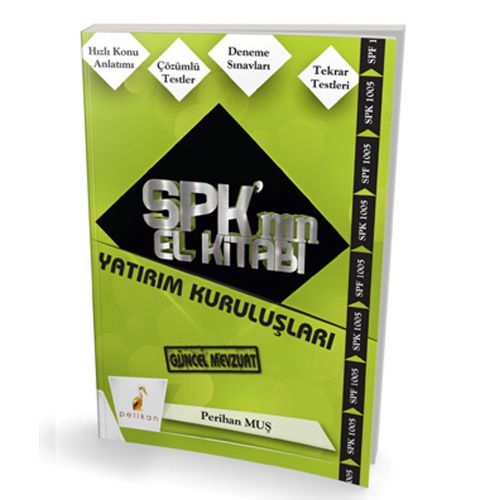SPK\'nın El Kitabı Yatırım Kuruluşları - Perihan Muş