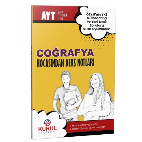 AYT Coğrafya Ders Notları Kurul Yayınları