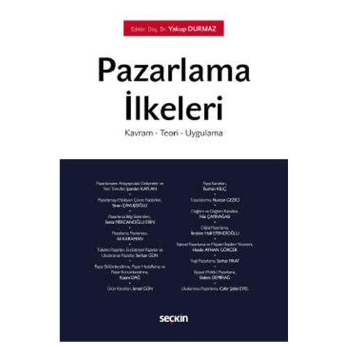 Pazarlama İlkeleri - Yakup Durmaz