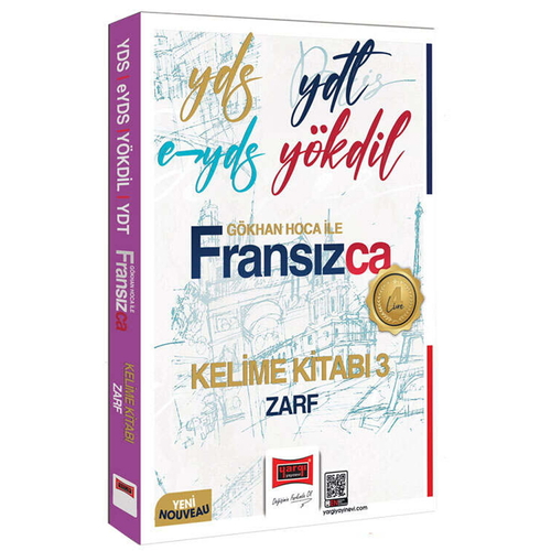 YDS YDT E-YDS YÖKDİL Fransızca Kelime Kitabı 3 Zarf Yargı Yayınları 2026