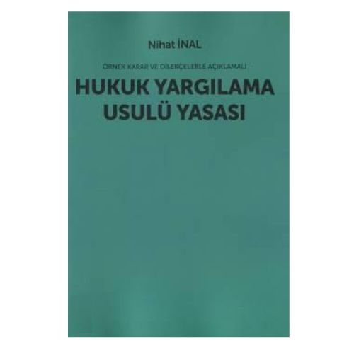 Hukuk Yargılama Usulü Yasası - Nihat İnal
