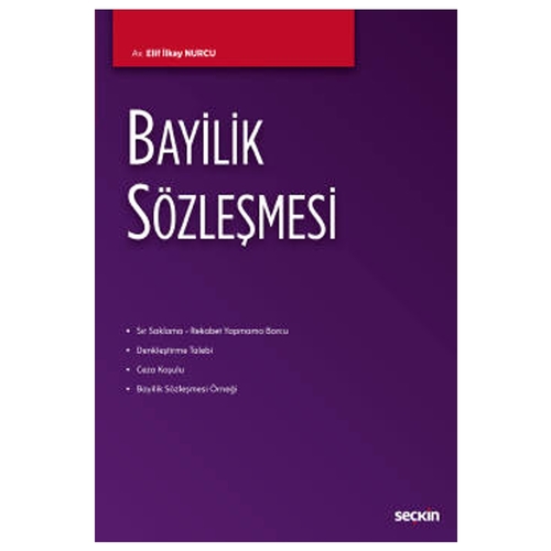 Bayilik Sözleşmesi - Elif İlkay Nurcu
