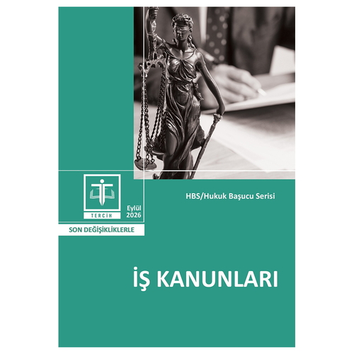 İş Kanunları - Tercih Yayınları Kanun Metinleri Eylül 2026