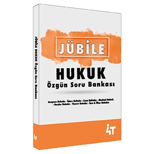 Jübile Hukuk Özgün Soru Bankası 4T Yayınları 2021