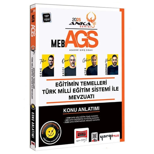 MEB AGS Anka Serisi Eğitimin Temelleri Türk Milli Eğitim Sistemi ve Mevzuatı Konu Anlatımı Yargı Yayınları 2025