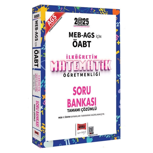 MEB AGS ÖABT İlköğretim Matematik Öğretmenliği Soru Bankası Yargı Yayınları 2025