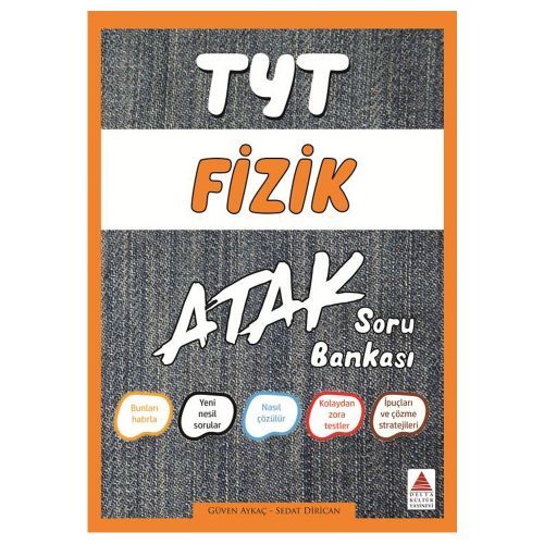 YKS TYT Fizik Atak Soru Bankası Delta Kültür Yayınları