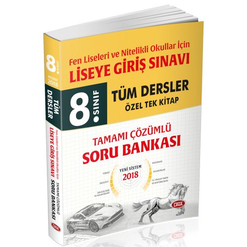 8. Sınıf LGS Tüm Dersler Soru Bankası Data Yayınları