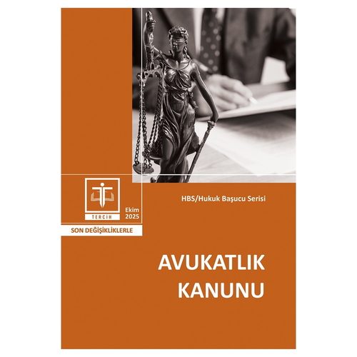 Avukatlık Hukuku - Tercih Yayınları Kanun Metinleri Ekim 2025